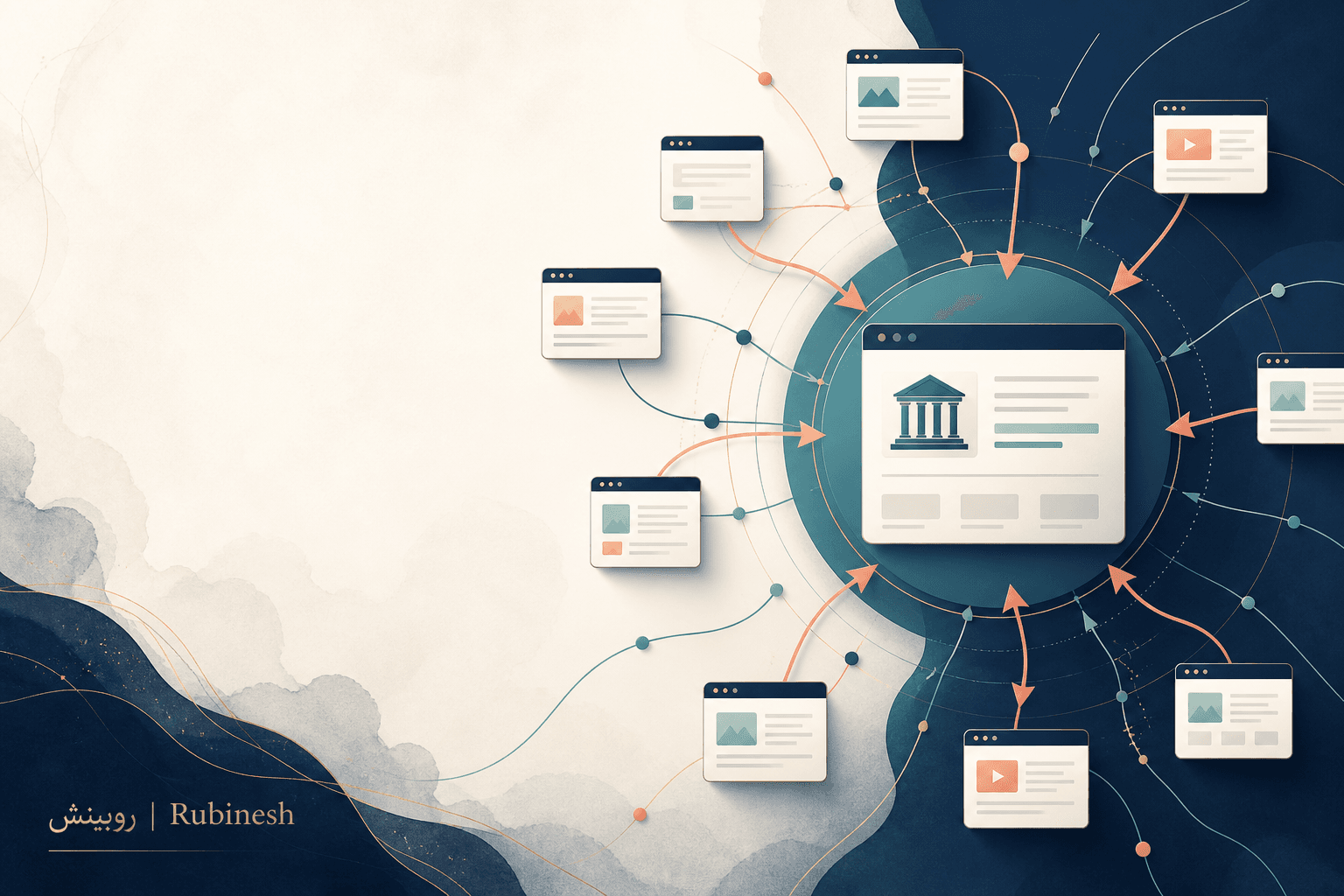 راهنمای جامع بکلینک و لینکسازی خارجی برای سایتهای فارسی — روبینش | Rubinesh