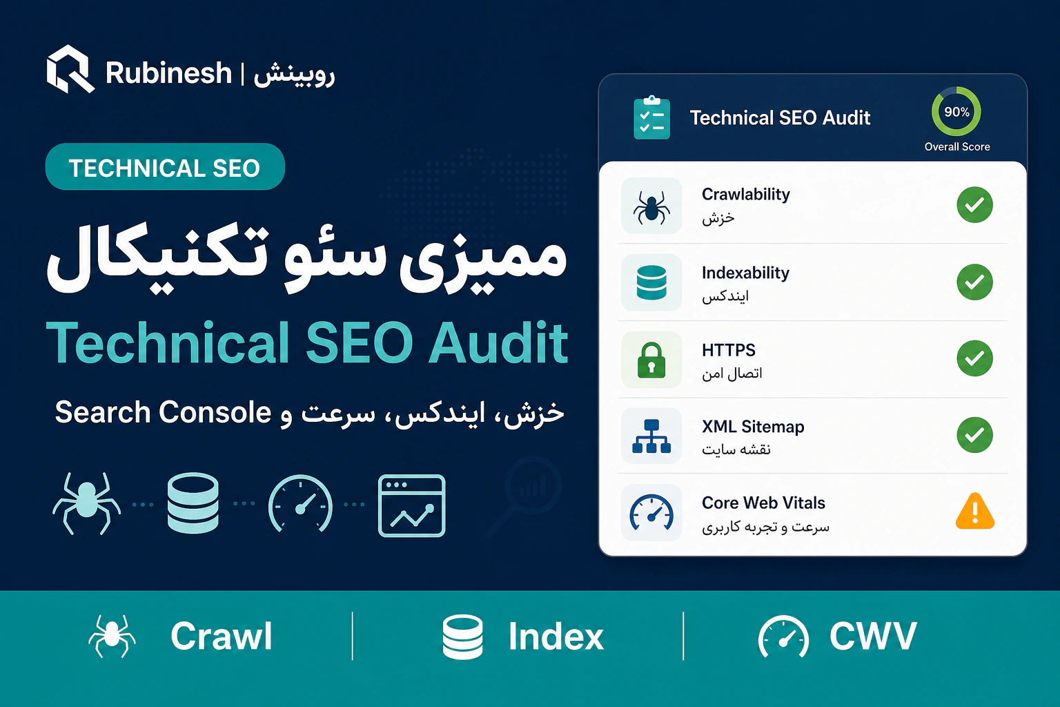 چک لیست ممیزی فنی و تست ریدایرکت های 301 قبل از انتشار نسخه نهایی Next.js — روبینش | Rubinesh
